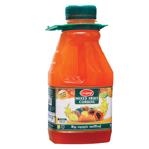 Edinborough Mixed Fruit Cordial 750ml