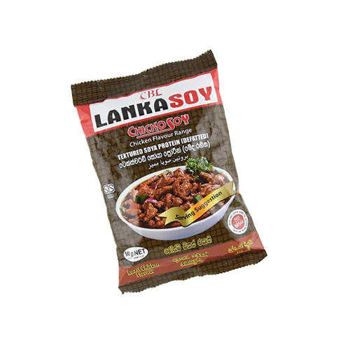 Lanka Soy Roast Chicken Flavour Soya Meat 90gm