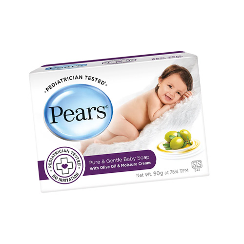 Pears Pure and Gentle Baby Soap 90g