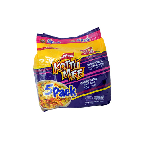 Prima Kottu Mee Chicken 80g x 5